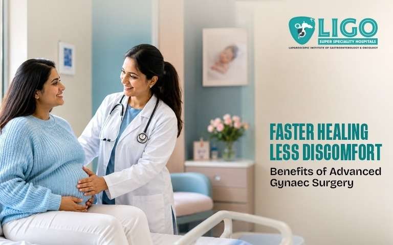 How advanced gynaecological surgery improves recovery time